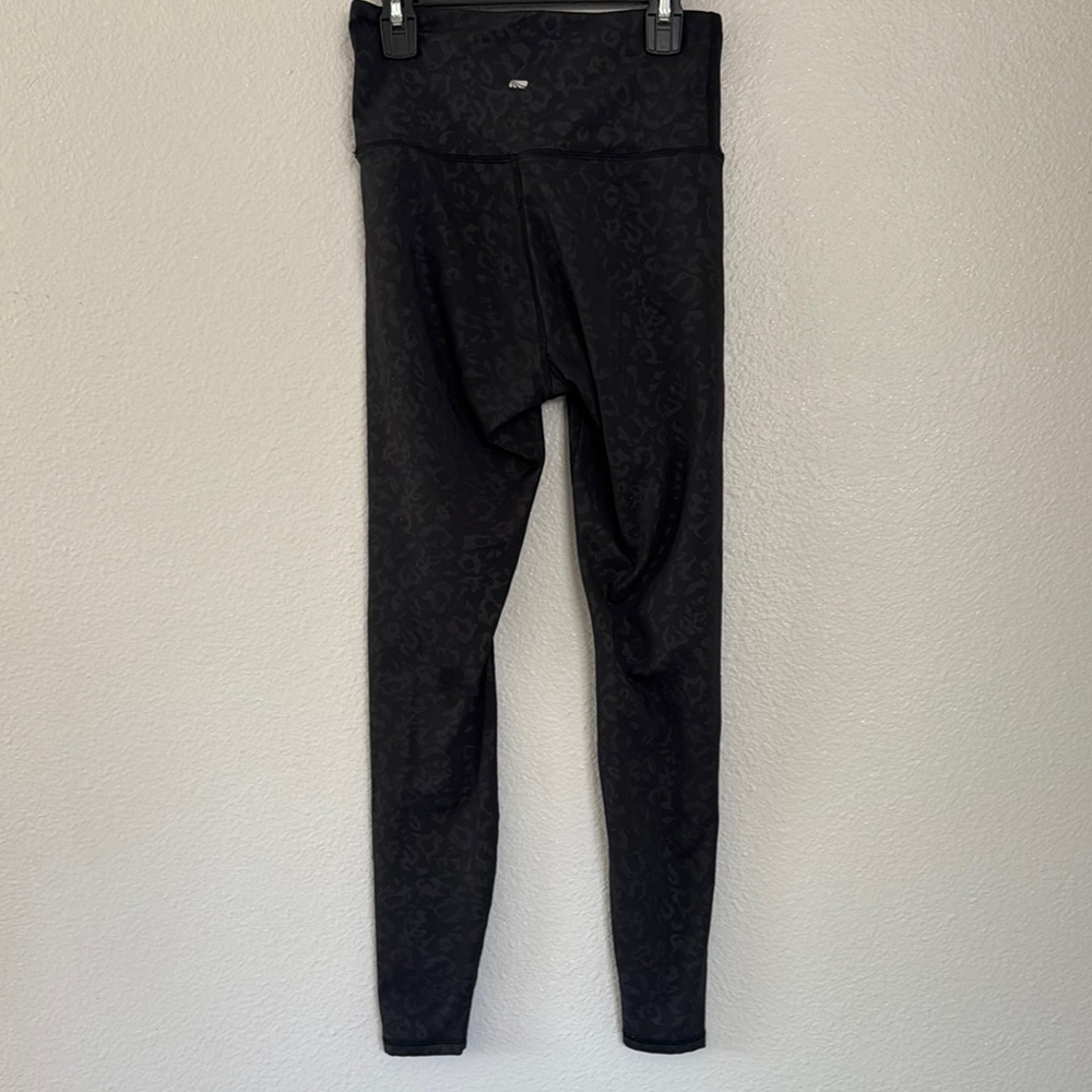 Women’s Marika leopard Black Leggings